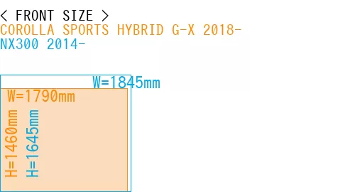 #COROLLA SPORTS HYBRID G-X 2018- + NX300 2014-